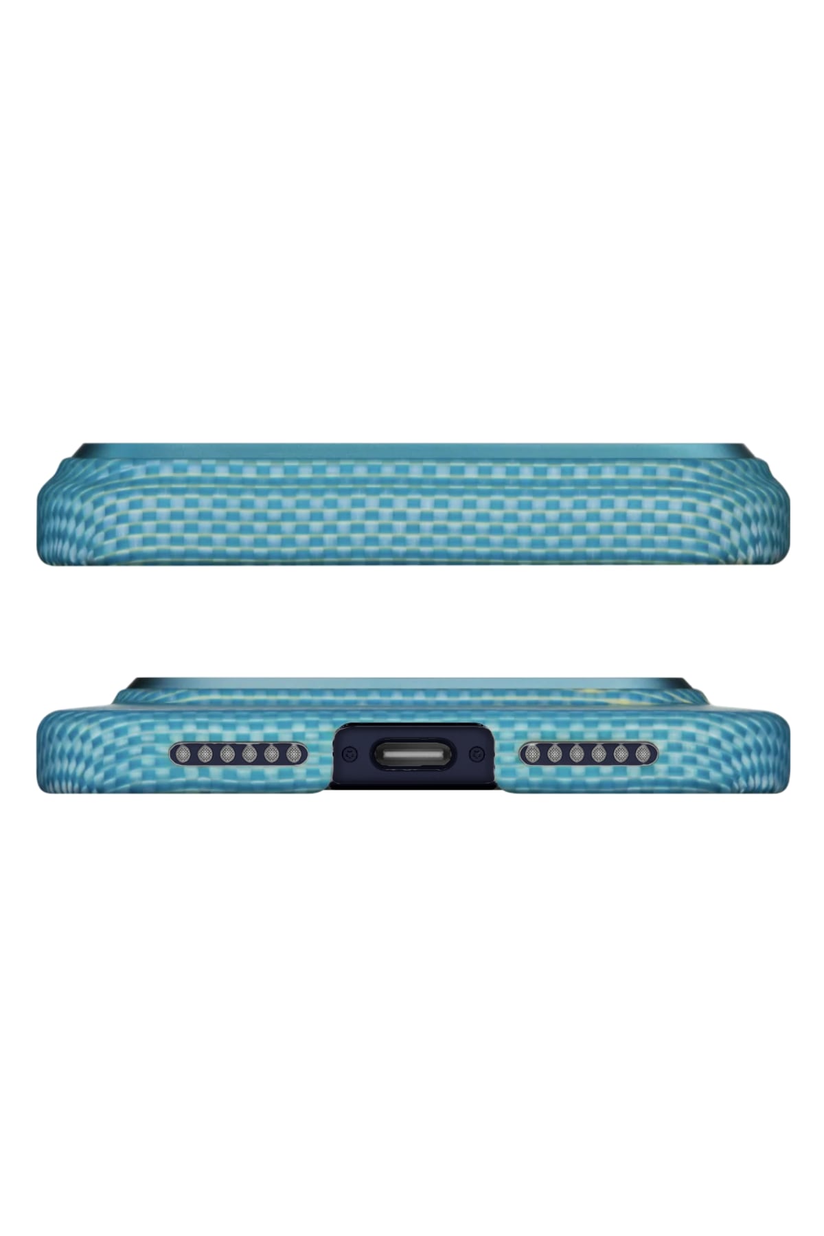 Glints Of Gold Iphone 17 Pro Magsafe Uyumlu Kılıf Lucid Blue