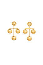 Dieci Dita | Gold Ornament Earring | Milagron