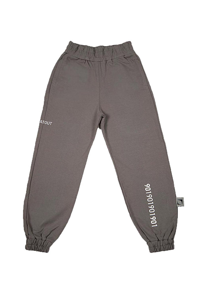 Flatout901 | Gray Sweatpants Woman | Milagron