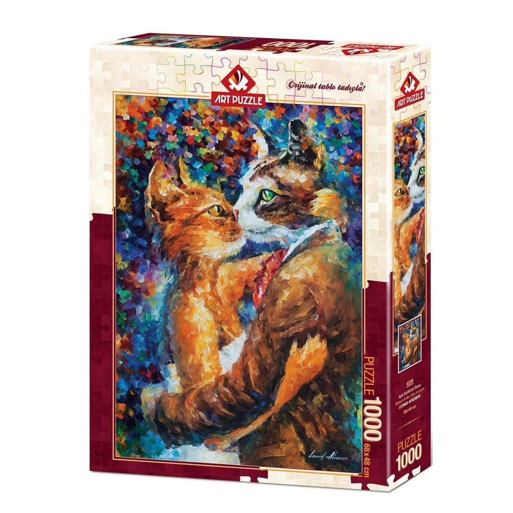 Art Puzzle 4226 Art Puzzle Aşık Kedilerin Dansı 1000 Parça Puzzle Puzzle | Milagron 