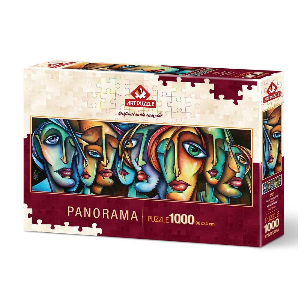 Art Puzzle Hüznü Paylaşanlar, 1000 Parça Panorama Puzzle Puzzle | Milagron 