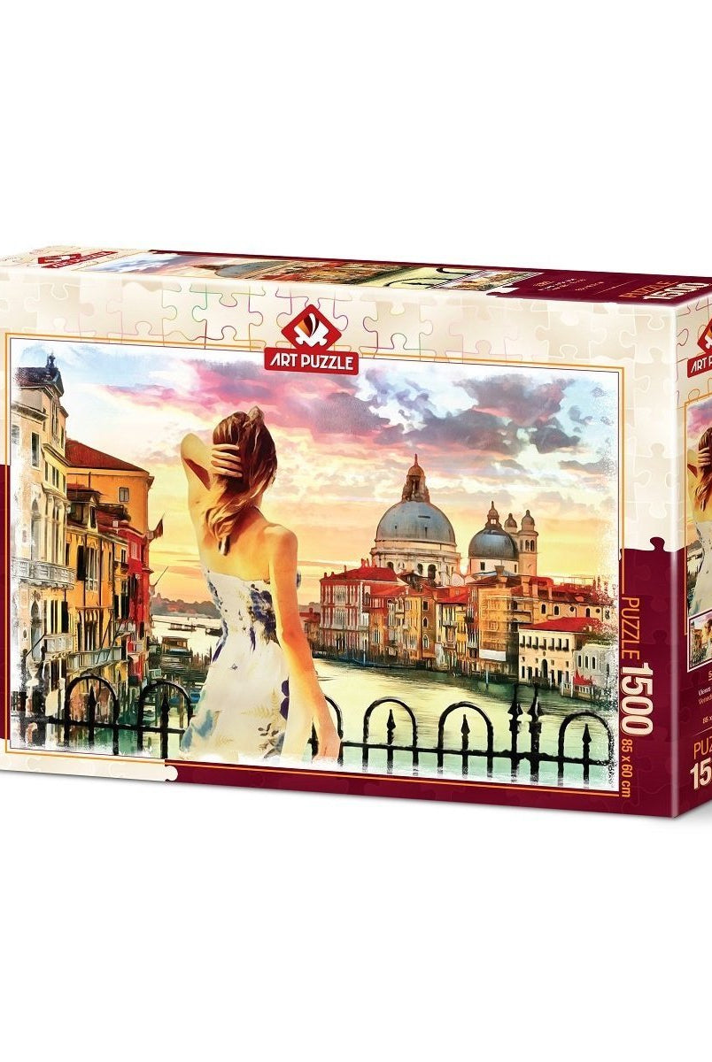 Art Puzzle 5381/Art Art Puzzle, Venedik'e Bakış 1500 Parça Puzzle Puzzle | Milagron 