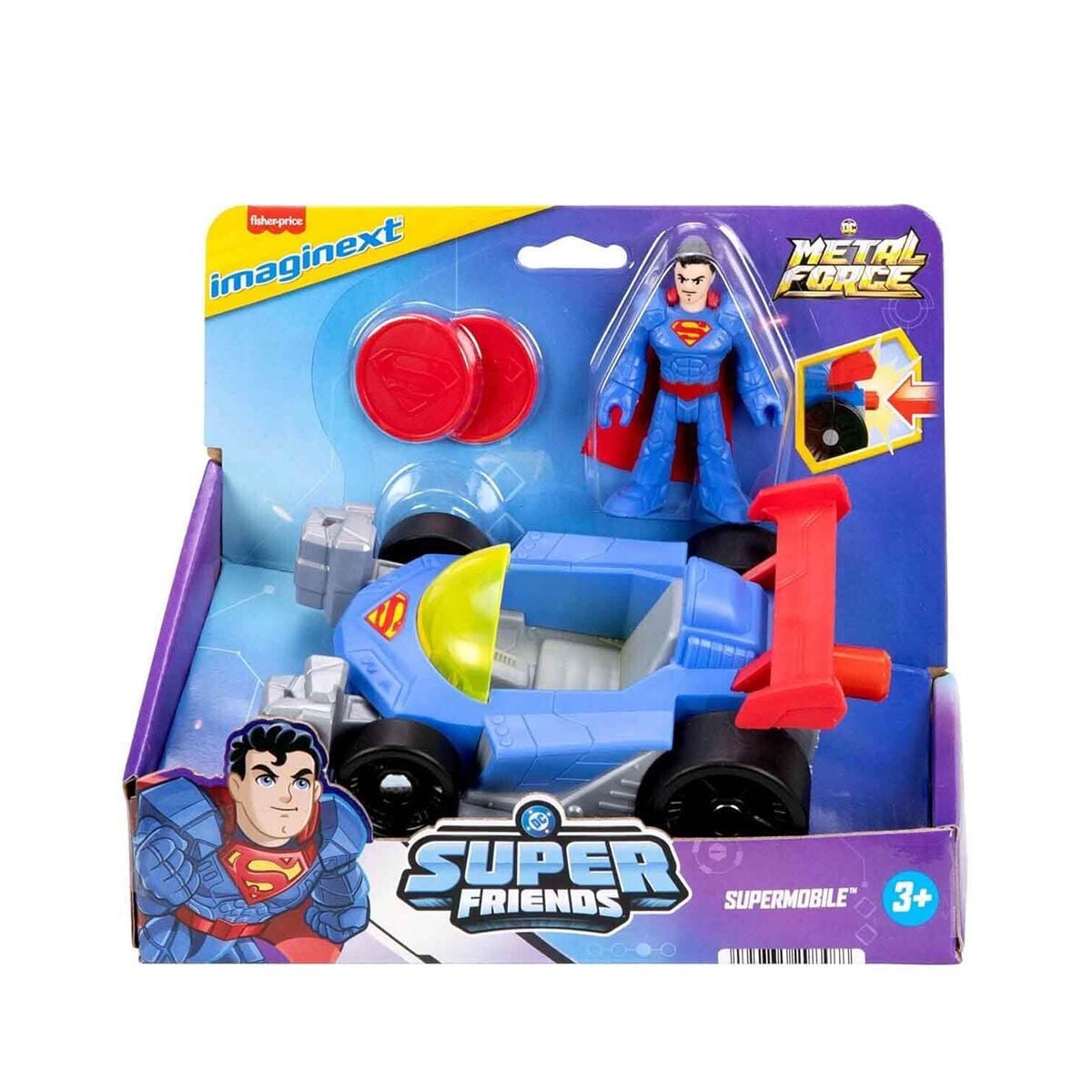 Jfj69 Imaginext Dc Super Friends Araçlar - Supermobile