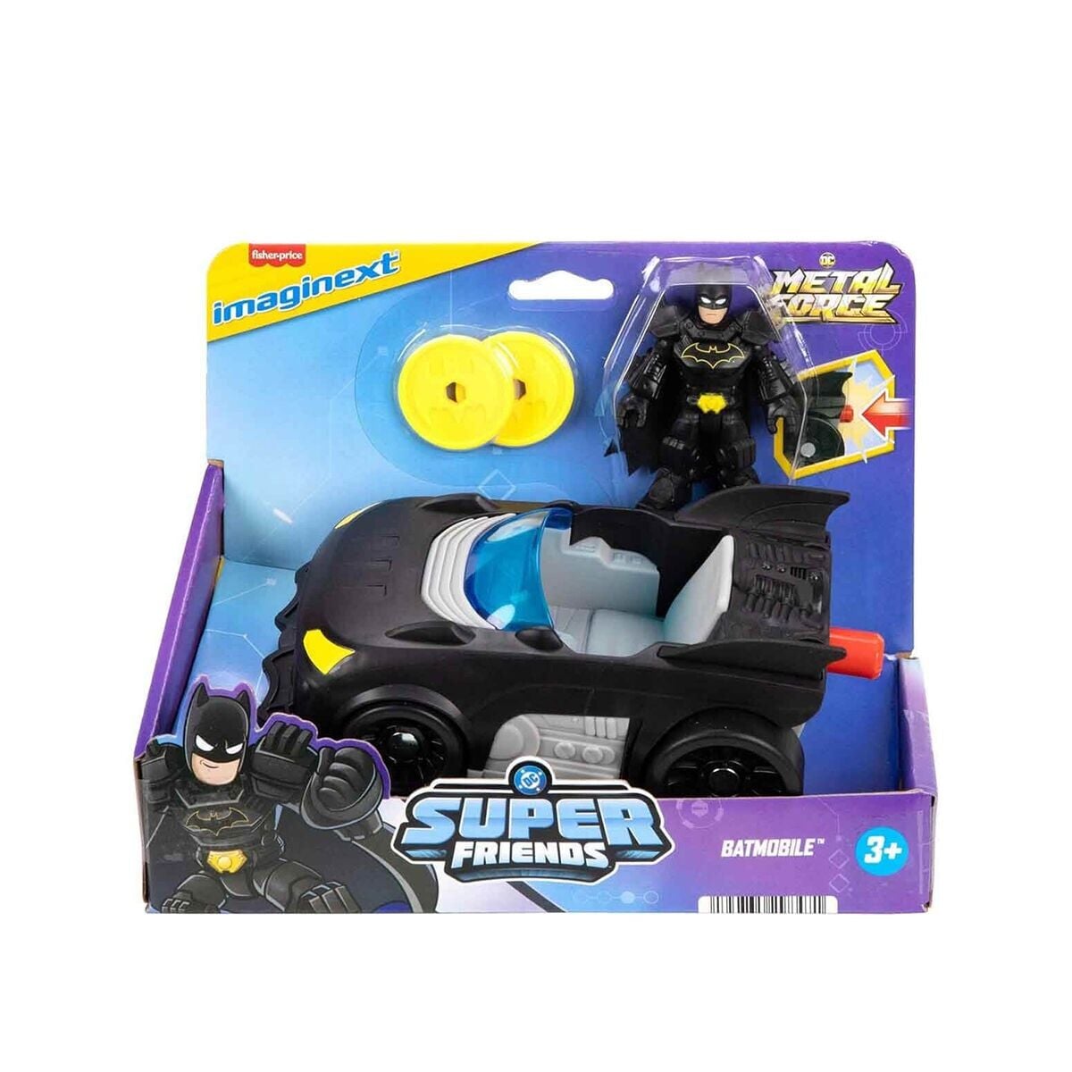 Jfj69 Imaginext Dc Super Friends Araçlar - Supermobile