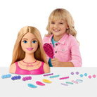 Hmd88 Barbie Saç Tasarımı Büstü - Sarı Saçlı