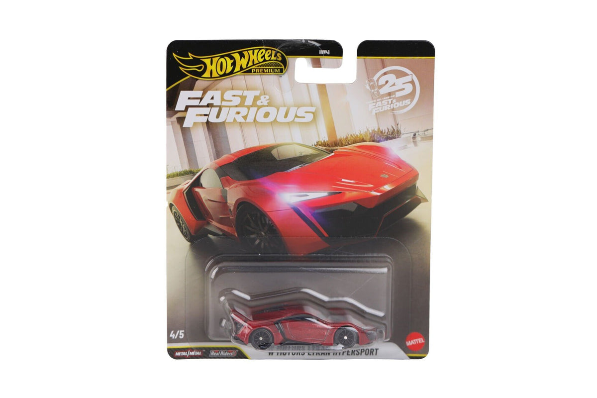Hnw46 Hot Wheels Fast And Furious Premium Arabalar