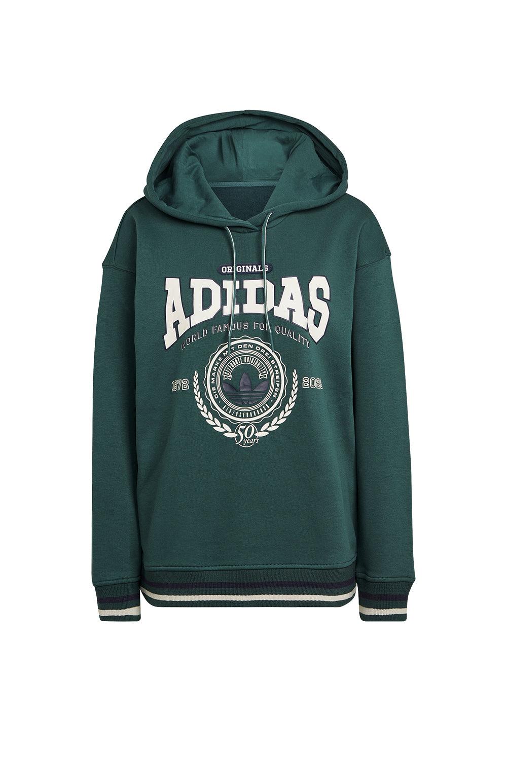 Adidas Hoodie Mineral Green 3 | Milagron