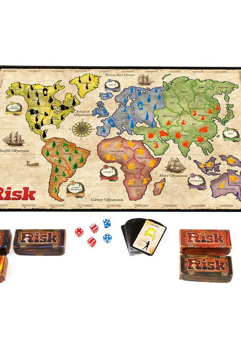 Risk Hasbro Gaming Risk +10 Yaş Kutu Oyunları | Milagron 