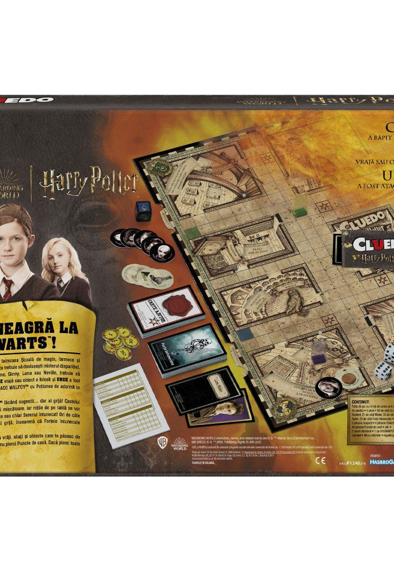 Cluedo F1240 Hasbro Gaming Cluedo Harry Potter +8 Yaş Kutu Oyunları | Milagron 
