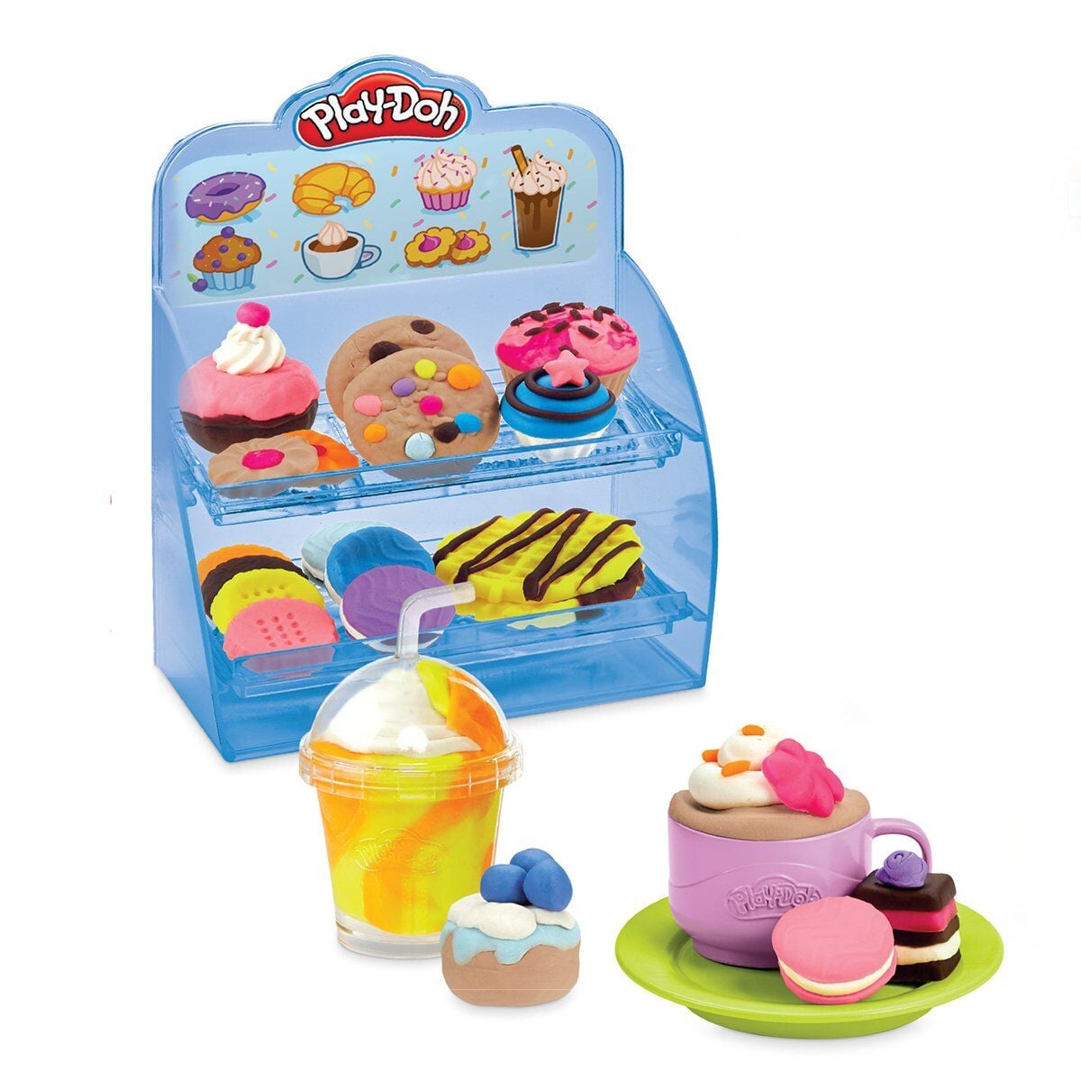 F5836 Play-Doh Süper Renkli Kafe Oyun Seti +3 Yaş