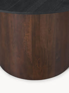 Velotti Yuvarlak Mermer Yemek Masası 120 Cm