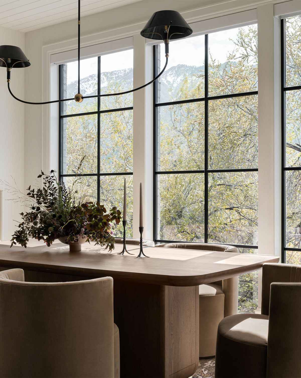Meşe Yemek Masası Modern