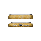 Iphone 18 Pro Karbon Kılıf Magsafe Uyumlu Aramid Fiber - Edge Golden Drift