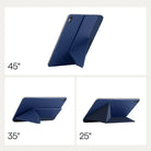 Ipad Air 13 M4 / M3 / M2 Kılıf Folio 3 Gece Mavisi, Kalem Bölmeli Standlı