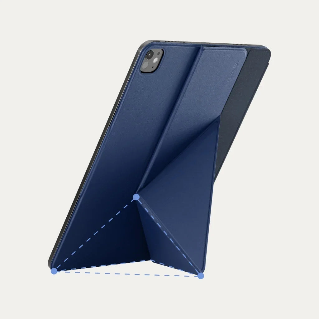 Ipad Pro 13 M5 / M4 Kılıf Folio 3 Gece Mavisi, Kalem Bölmeli Standlı