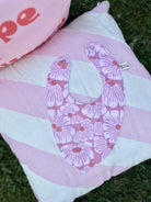 Asu Baby&Kids-Mix&Match 3'Lü Organik Pamuk Pink Daddy-Önlük-3-Milagron.com