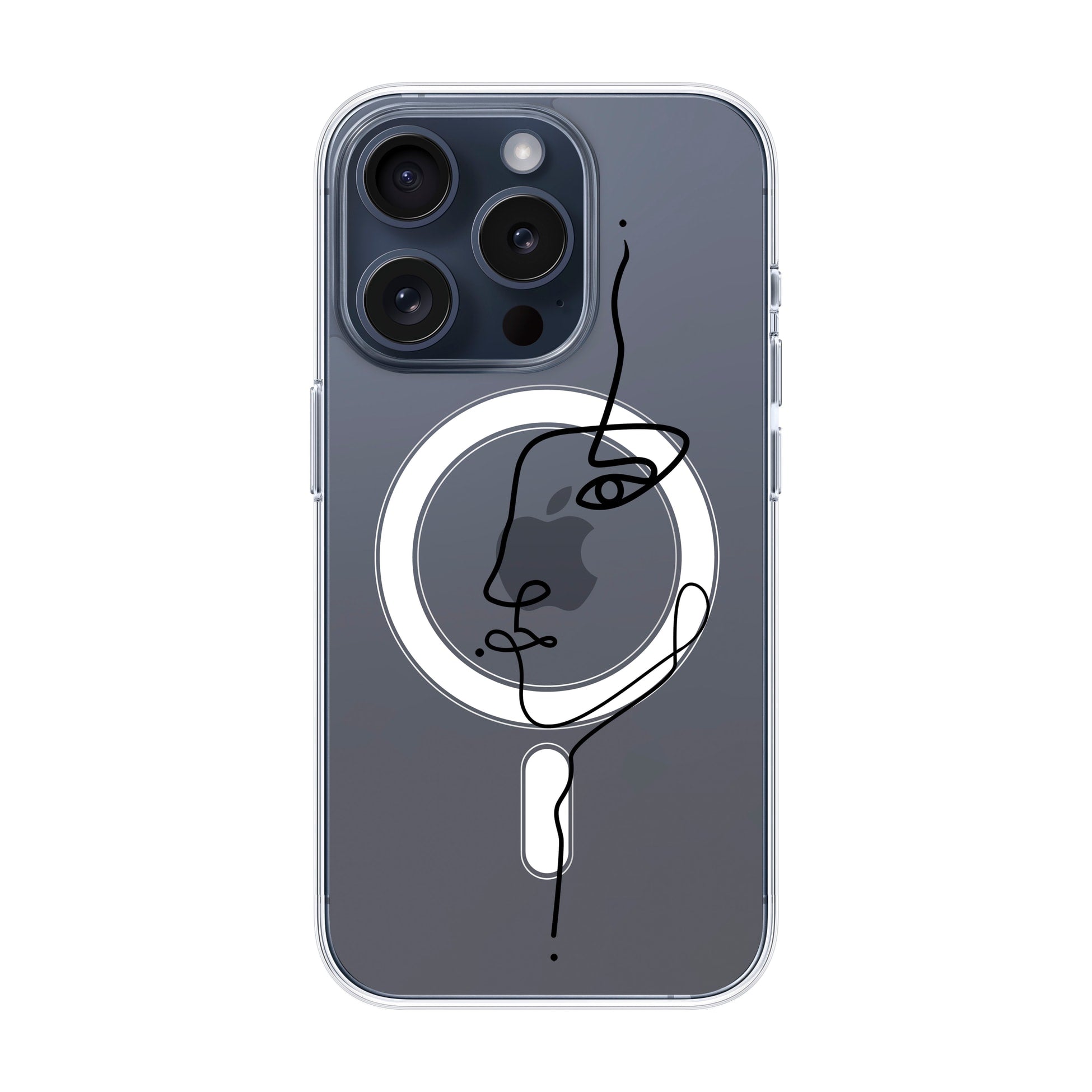 Face-Solid Kılıf Magsafe Özellikli - Iphone 15 Pro
