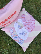 Asu Baby&Kids-Mix&Match 3'Lü Organik Pamuk Pink Daddy-Önlük-1-Milagron.com