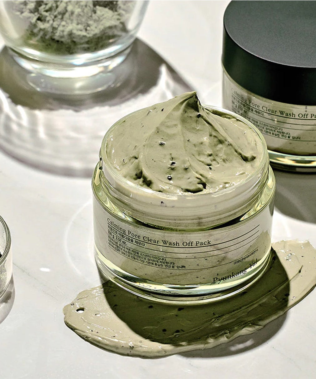 Pyunkang Yul Calming Pore Clear Wash Off Pack - Yatıştırıcı ve Gözenek Arındırıcı Yıkanabilir Yüz Maskesi 100 g