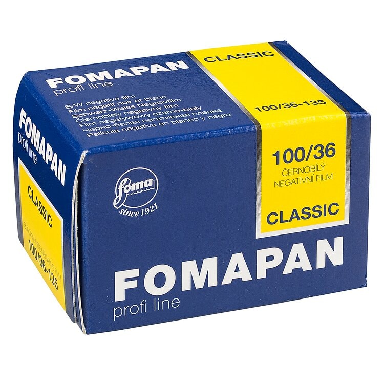 Fomapan 100 Classic 35Mm Siyah Beyaz Fotoğraf Filmi 36 Poz