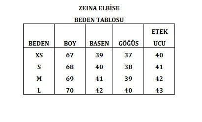 Zeina Düşük Omuzlu Elbise