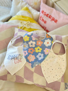 Asu Baby&Kids-Mix&Match 3'Lü Organik Pamuk Daisy Daddy-Önlük-1-Milagron.com