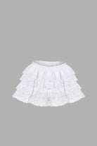 Monaco Skirt Dantel Detaylı Şortlu Mini Etek
