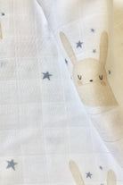 Asu Baby&Kids-Sleepy Bunny Organik Bambu Pamuk Müslin 80X120Cm-Müslin Bebek Örtüsü-3-Milagron.com