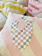 Asu Baby&Kids-Mix&Match 3'Lü Organik Pamuk Daisy Dama-Önlük-3-Milagron.com