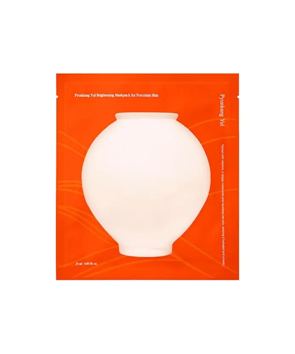 Pyunkang Yul Brightening Maskpack for Porcelain Skin - Işıltı Etkili ve Porselen Cilt Etkisi Sağlayan Yüz Maskesi (10’lu)