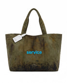 Limited Edition Eskitme Haki Tote Çanta - 005/016