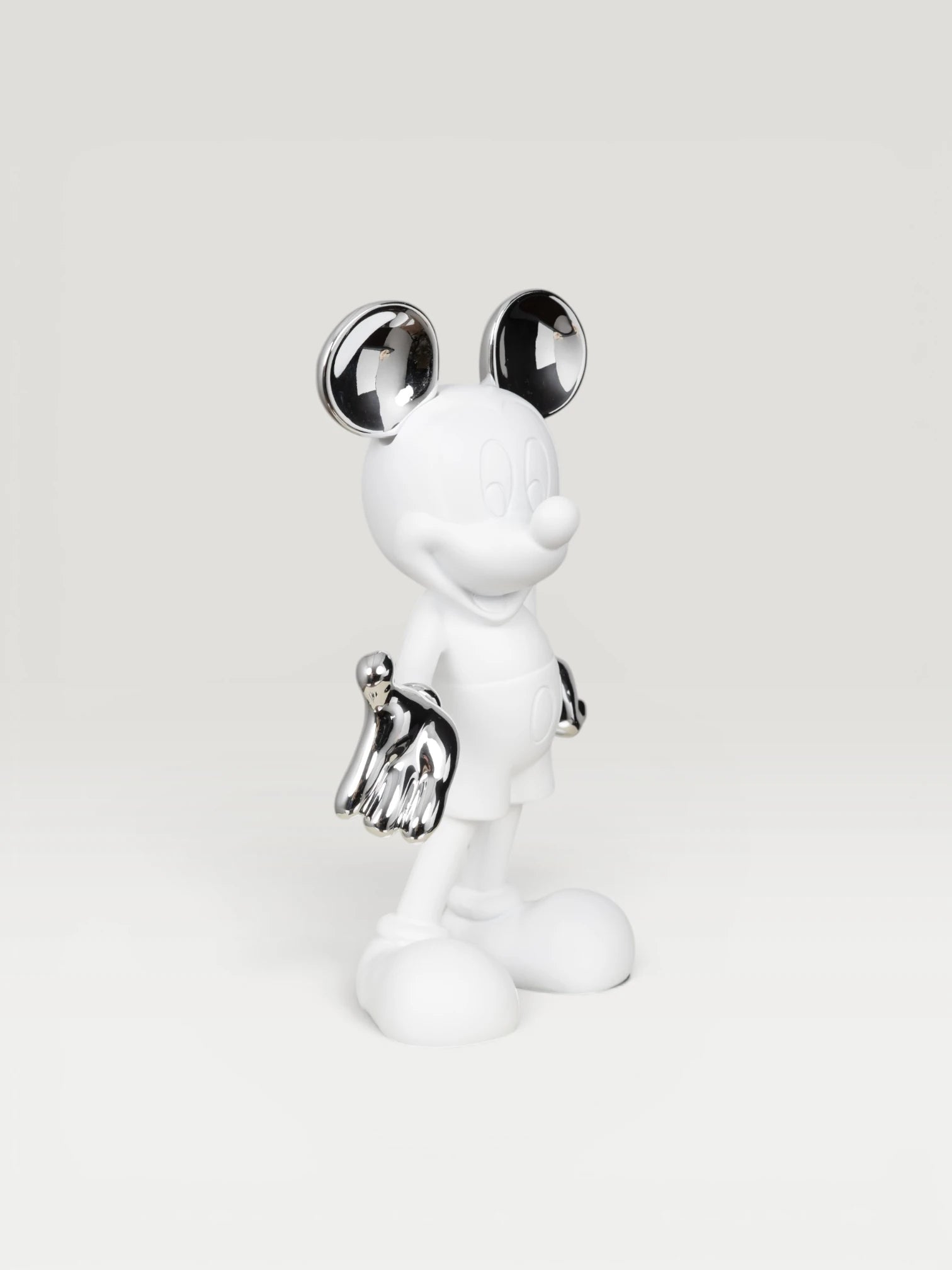 Miko Mouse Obje- White Silver