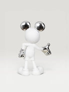 Miko Mouse Obje- White Silver