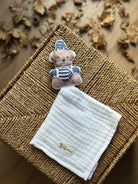 Asu Baby&Kids Organik Pamuk Uyku Arkadaşı Vintage Bear Lacivert