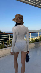 Vittoria Transparan Mini Elbise