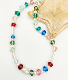 Murano Cam Ve İNci Kolye Choker