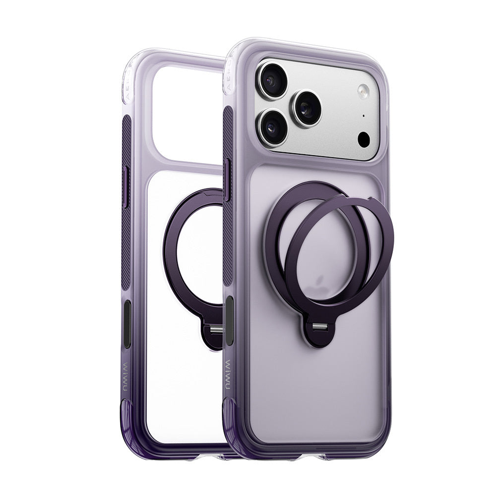 Iphone 17 Pro Max As-204 Aeroshield Aurora Ultra Airbag 360° Standlı Magsafe Uyumlu Kılıf