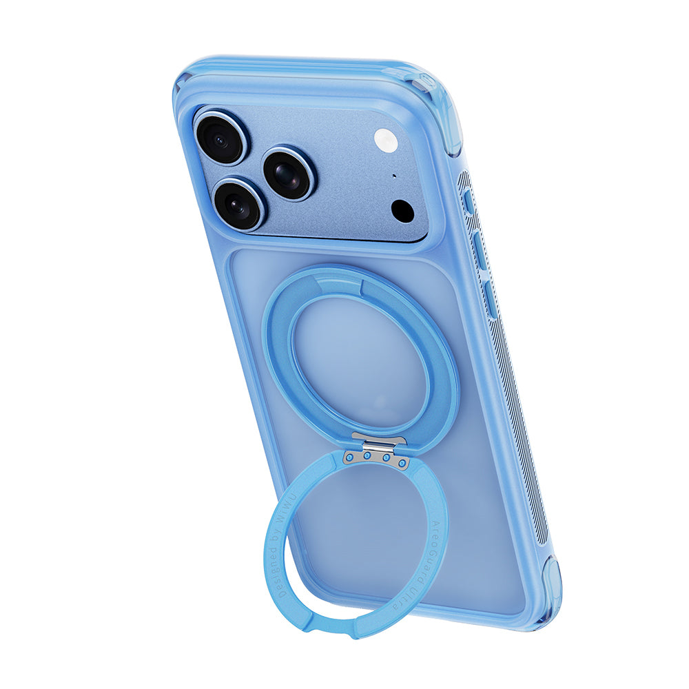 Iphone 18 Pro Ag-203 Aeroguard Ultra Airbag 360° Standlı Magsafe Uyumlu Kılıf