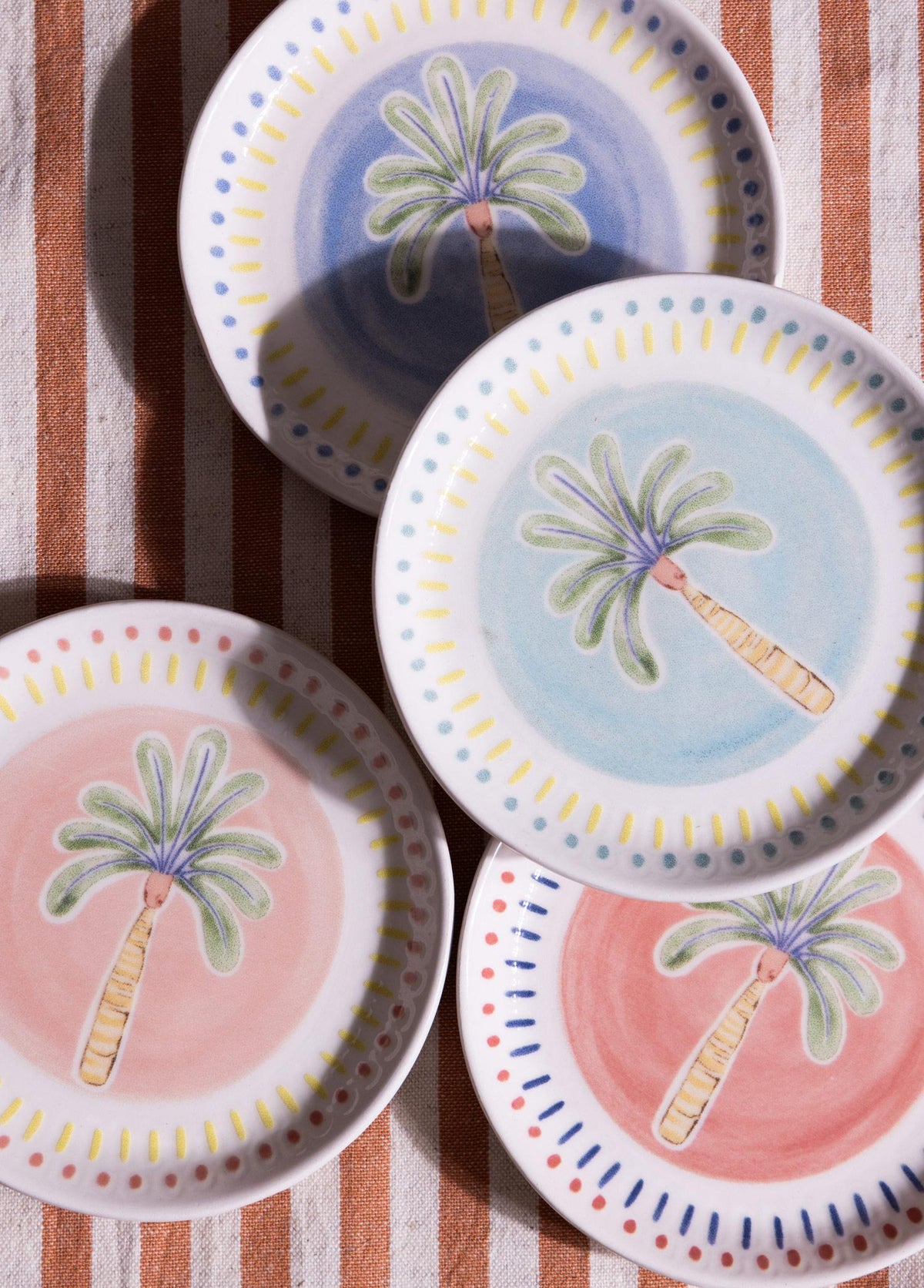 Italian Summer Sosluk Çerezlik 4Lü Set 10 Cm