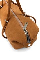 Jabobag Roll Small Süet Omuz Çantası