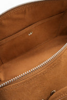 Jabobag Roll Small Süet Omuz Çantası