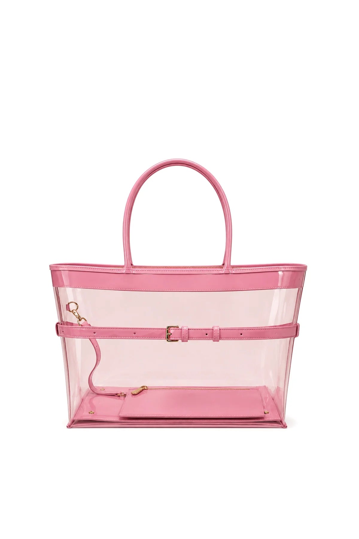 Jabobag Tote Beach Rugan & Şeffaf Omuz Çantası