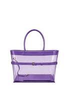 Jabobag Tote Beach Rugan & Şeffaf Omuz Çantası