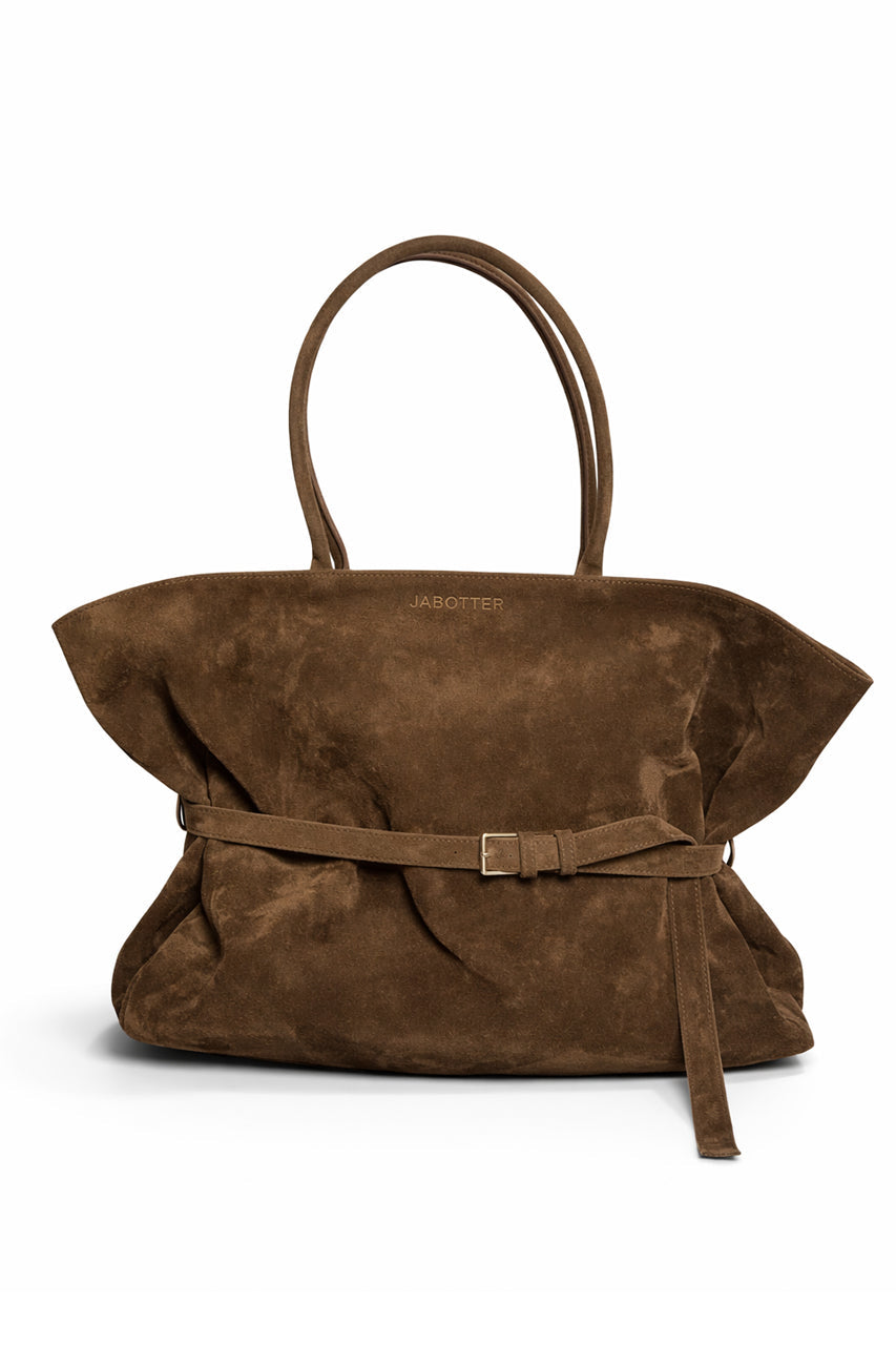 Jabobag Tote Large Süet Omuz Çantası