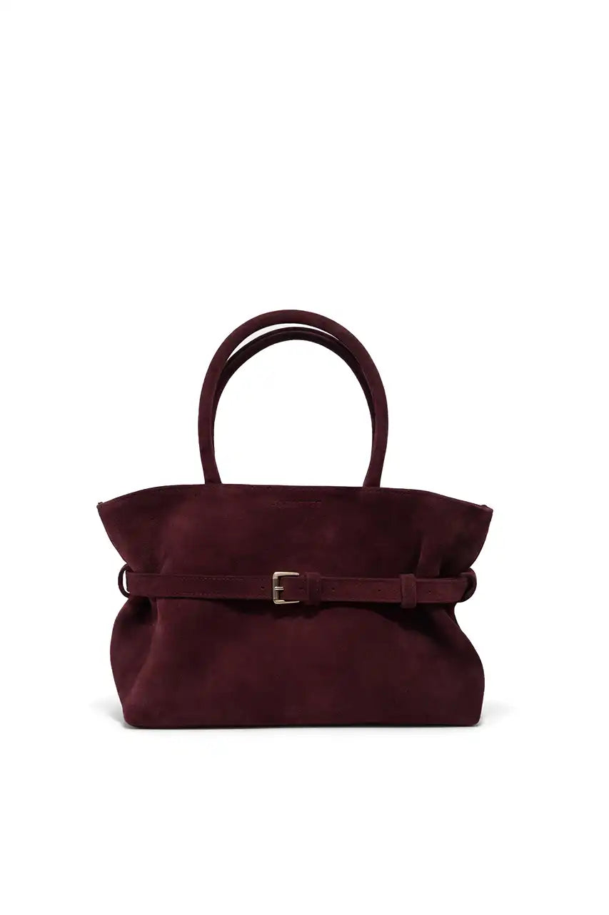 Jabobag Tote Small Süet Omuz Çantası