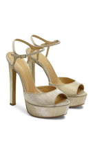 Brida Simli 14 Cm Platform Topuklu Ayakkabı