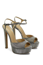 Brida Simli 14 Cm Platform Topuklu Ayakkabı