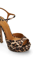 Brida Saten 14 Cm Platform Topuklu Ayakkabı