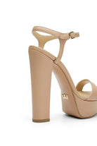 Dasha Deri 14 Cm Platform Topuklu Ayakkabı
