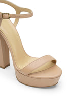 Dasha Deri 14 Cm Platform Topuklu Ayakkabı